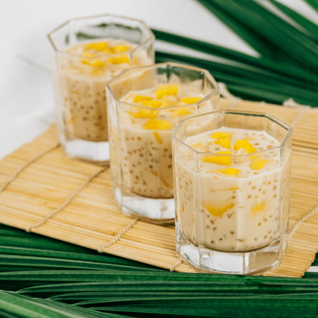 Sabudana Fruit Smoothie: A Tropical Blend